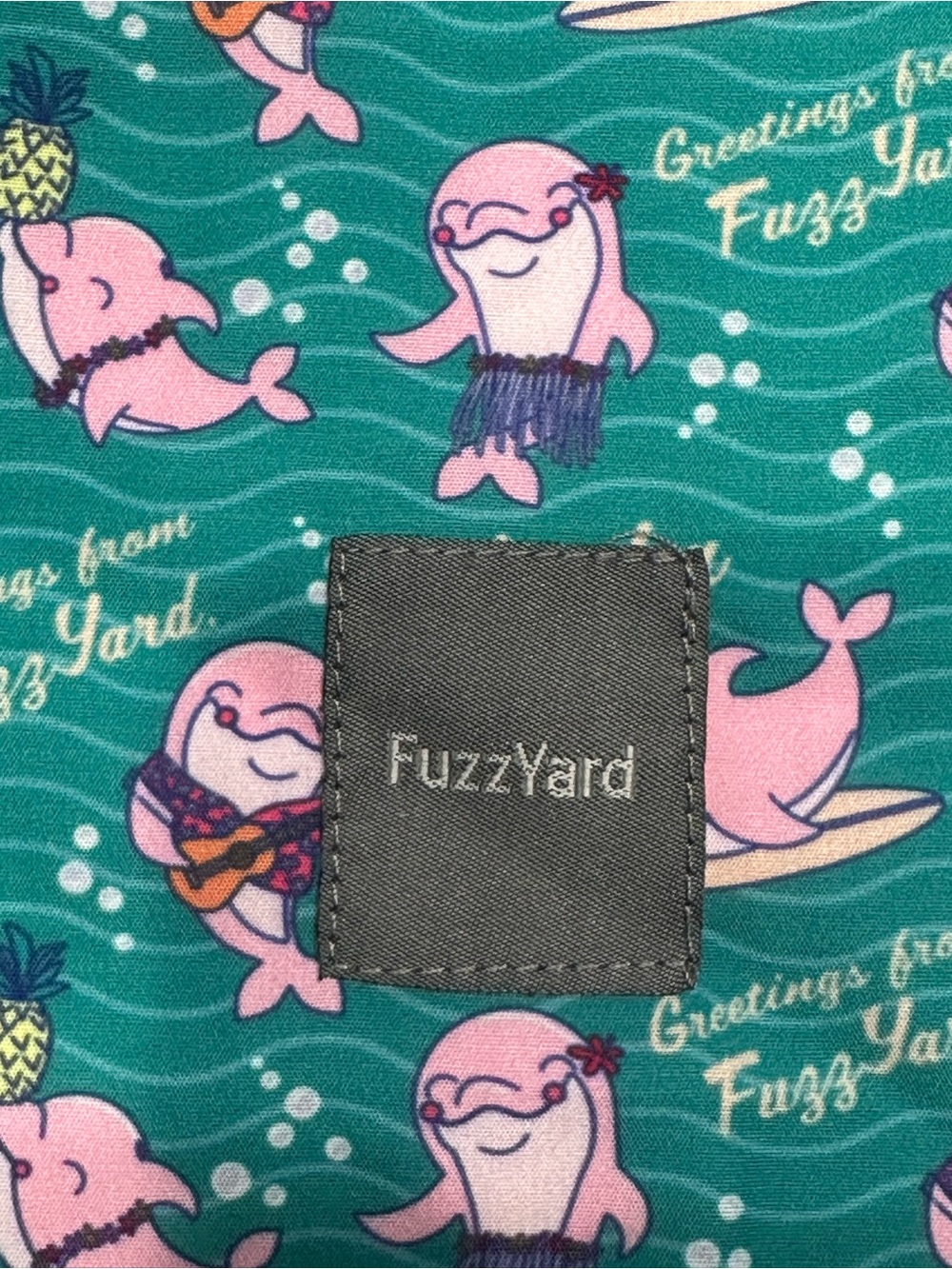 NEW Fuzzyard Pet Apparel Hawaiian Aloha Shirt Size 5 (17.7” to 18.3” length) - Picture 6 of 9
